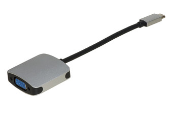 ADATTATORE USB TIPO C MASCHIO - VGA FEMMINA 1080p 60HZ