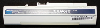 Batteria compatibile. 6 celle - 10.8 / 11.1 V - 4400 mAh - 48 Wh - colore BIANCO - peso 320 grammi circa - dimensioni MAGGIORATE.
